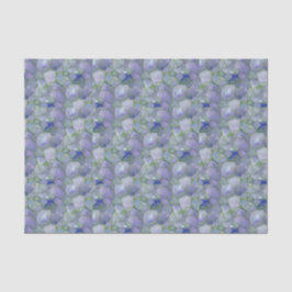 Blaue Wasserfarbe-Mosaik-Seeglas  Seidenpapier