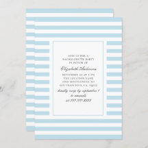 Blaue Wasserstreifen. Strickter Junggeselinnen-Abs