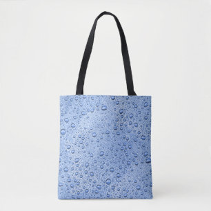 Blaue Wassertröpfchen