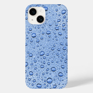 Blaue Wassertröpfchen Case-Mate iPhone 14 Hülle