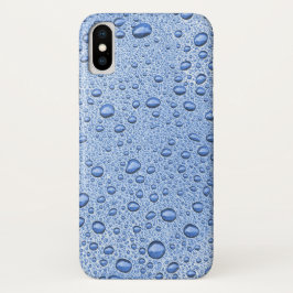 Blaue Wassertröpfchen Case-Mate iPhone Hülle