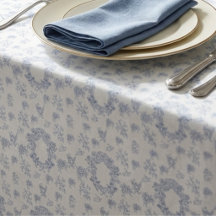 Blaue weiße französische Toile-Muster