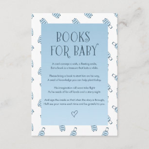 Blaue weiße Gepäckbücher für Baby Begleitkarte