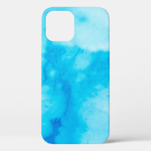 Blaue weiße Marmortextur mit natürlichem Musterabs Case-Mate iPhone Hülle
