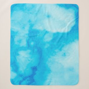 Blaue weiße Marmortextur mit natürlichem Musterabs Sherpadecke