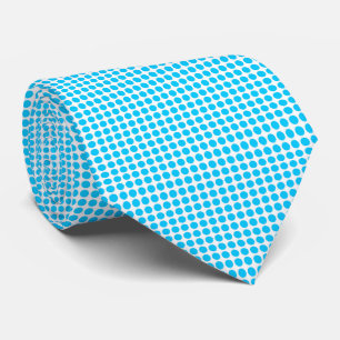 Blaue Weiße Punkte Krawatte