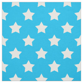 Blaue weiße Sterne Muster dekorative Textil Stoff