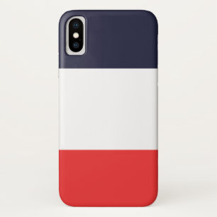 Blaue Weiße Und Rote Streifen Gestreift Case-Mate iPhone Hülle