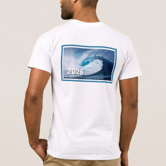 Blaue Welle 2026 T-Shirt