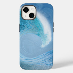 Blaue Welle Case-Mate iPhone 14 Hülle
