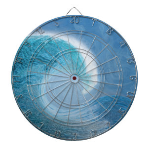 Blaue Welle Dartscheibe