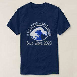 Blaue Welle "macht Amerika wieder gesund" - Demokr T-Shirt