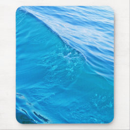 Blaue Welle Mousepad