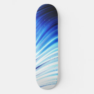 Blaue Welle Skateboard