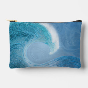 Blaue Welle Zubehörtasche