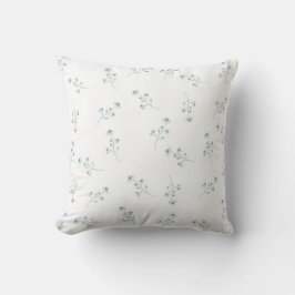 Blaue Wildblume Kissen