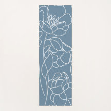 Blaue Wilde Blume Modern