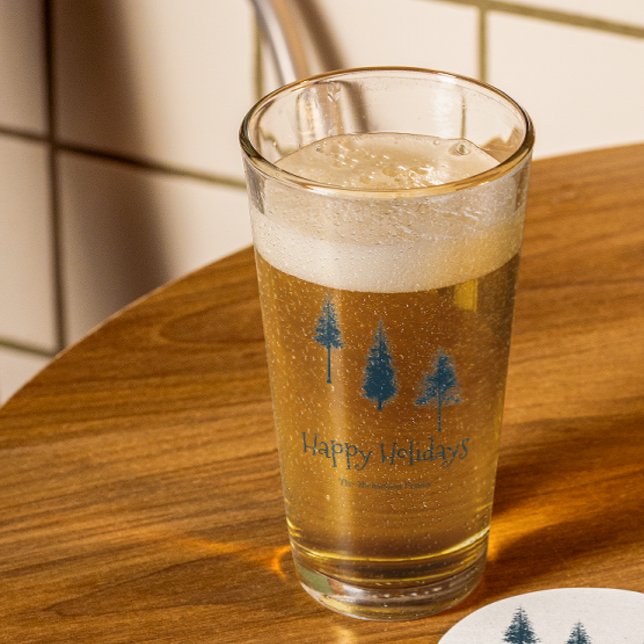 Blaue Winterbäume Glas (Von Creator hochgeladen)