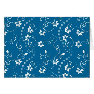Blaue Wirble Blumen