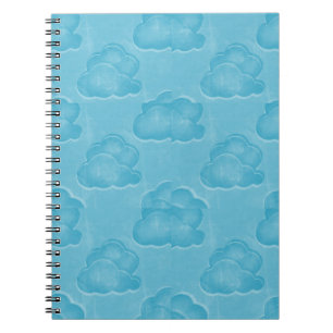 Blaue Wolken Notizblock