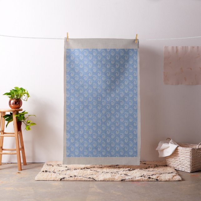 Blaue Wolken wirbelnde Stoffe (Beispiel)