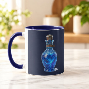 Blaue Zaubertrank Navy Combo Tasse