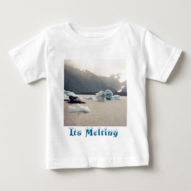Blaueis Baby T-shirt (Vorderseite)