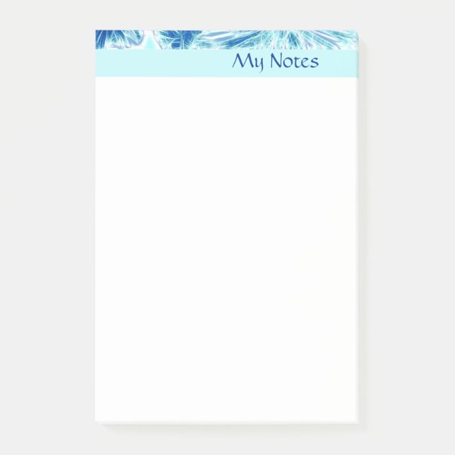 Blaueis Post-it Klebezettel (Vorderseite)