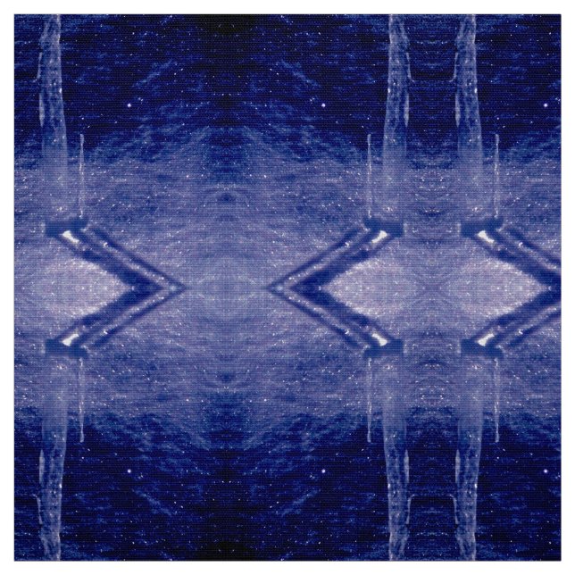 Blaueis Stoff (Muster)