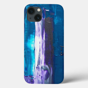 blauer abstrakt Case-Mate iPhone hülle