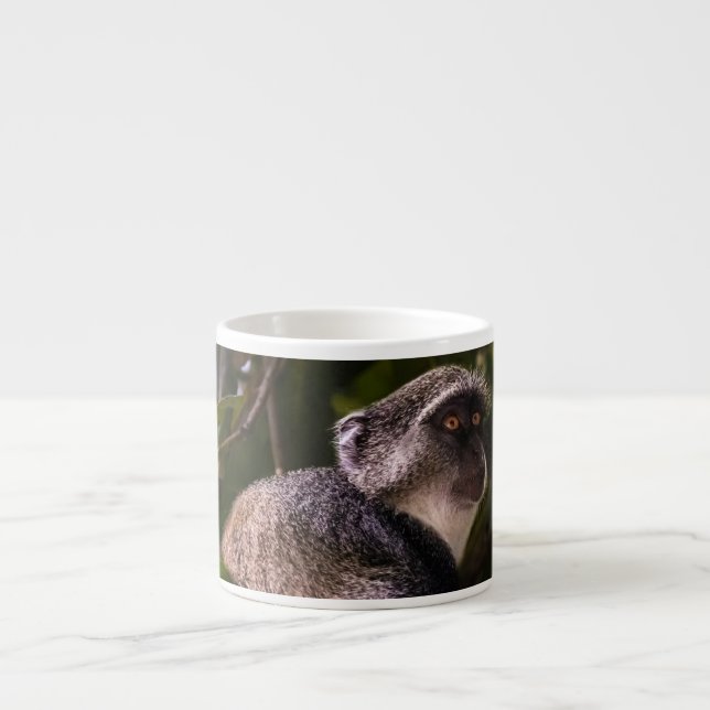 Blauer Affe, Sansibar Espressotasse (Vorderseite)