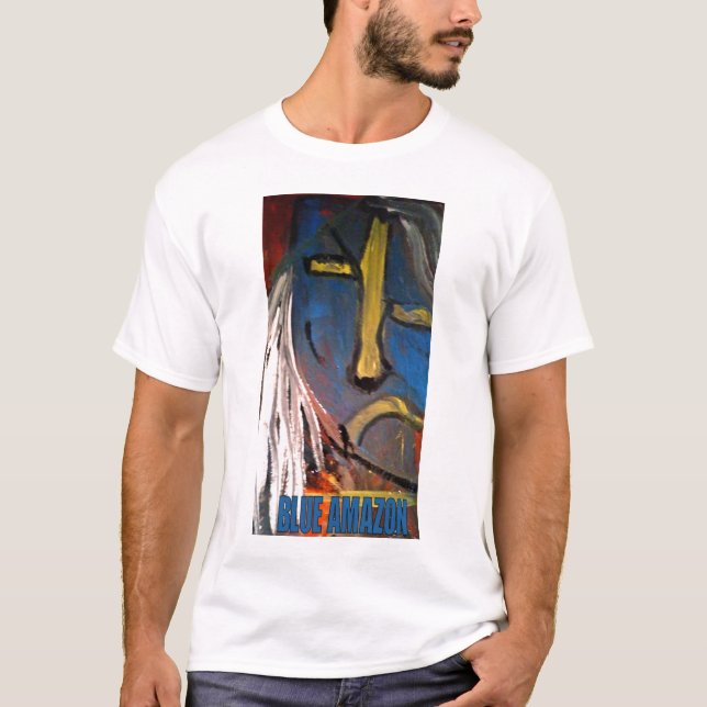 BLAUER AMAZONAS T-Shirt (Vorderseite)