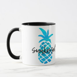 Blauer Ananas Tasse