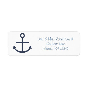 Blauer Anker