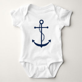 Blauer Anker Baby Strampler