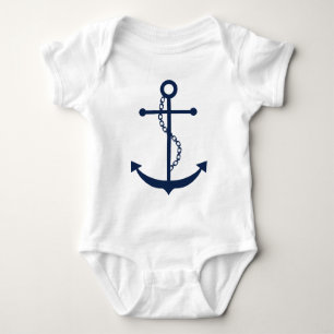 Blauer Anker Baby Strampler