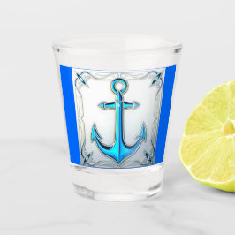 Blauer Anker Nautical Shot Glass Schnapsglas