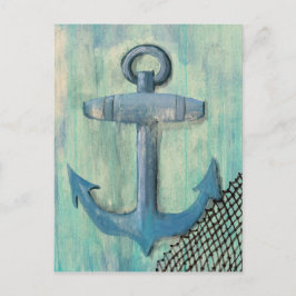 Blauer Anker Postkarte
