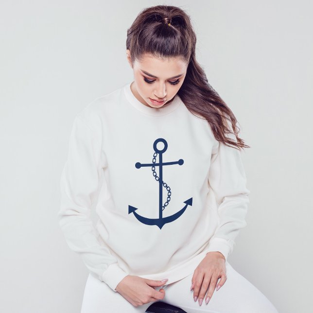 Blauer Anker Sweatshirt (Von Creator hochgeladen)
