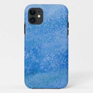 Blauer Aquarell-Hintergrund Case-Mate iPhone Hülle