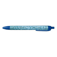 Blauer äserner Ägyptischer Hieroglyphen Pen