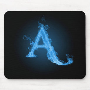 Blauer Atheist A Mousepad