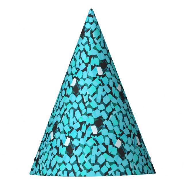 Blauer Avalanche Party hats Partyhütchen (Vorderseite)