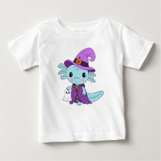 Blauer axolotl Halloween Baby T-shirt