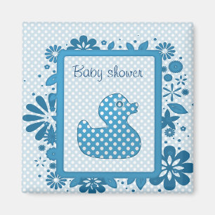 Blauer Babyduck Magnet