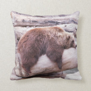 Blauer Bär Kissen