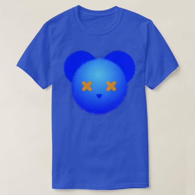 Blauer Bär T-Shirt (Design vorne)