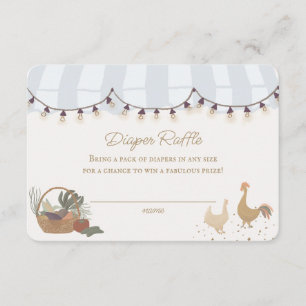 Blauer Bauer Marktzugangsanzeiger Begleitkarte