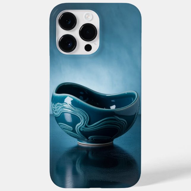 Blauer Becher Fall Case-Mate iPhone Hülle (Rückseite)