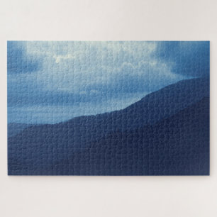 Blauer Bergsturm - 20 x 30 Puzzle